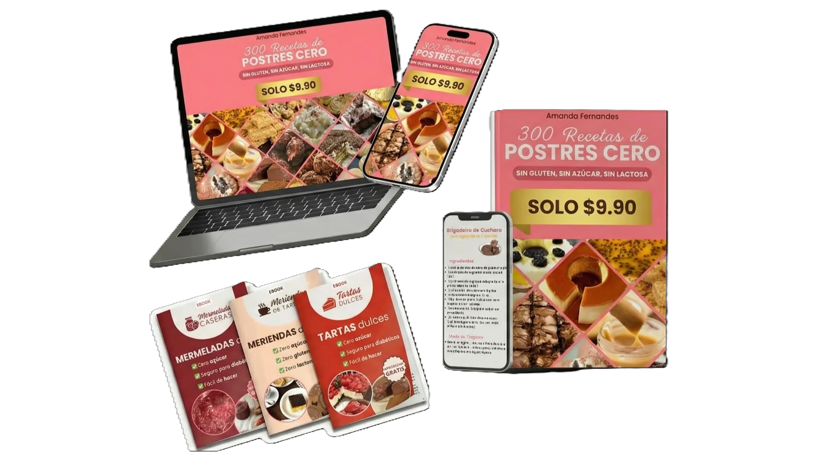 300 Postres Cero - Ebook